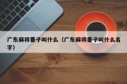 广东麻将番子叫什么（广东麻将番子叫什么名字）